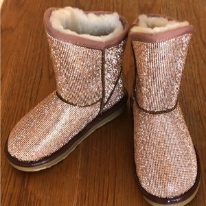 Australia Luxe Collective Kids Boots in Sparkling Pink